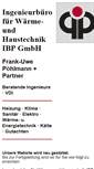 Mobile Screenshot of ibp-erfurt.de